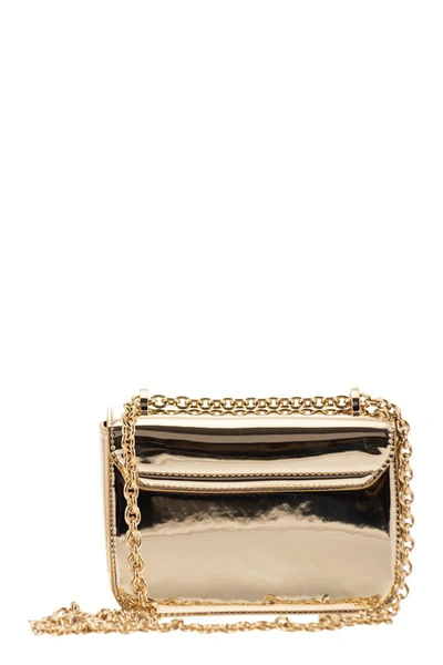 Shop Furla Metropolis - Mini Shoulder Bag In Gold