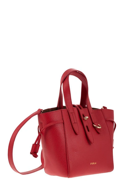 Shop Furla Net - Mini Shopping Bag In Red
