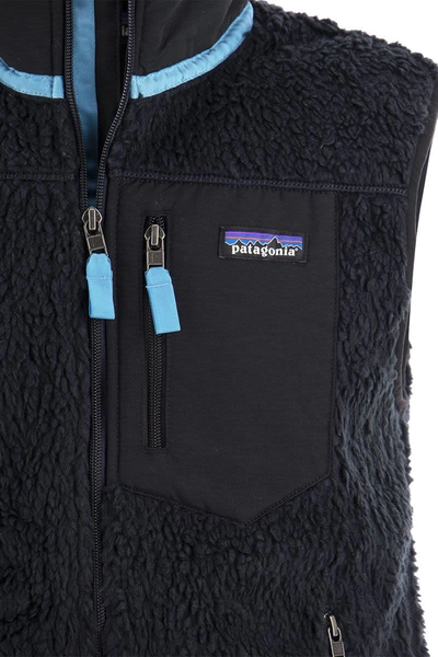 Shop Patagonia Men's Classic Retro-x® Fleece Vest In Blue