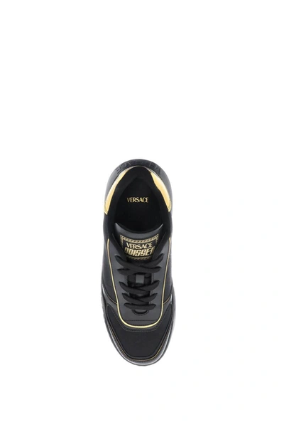 Shop Versace Sneakers Odissea In Black