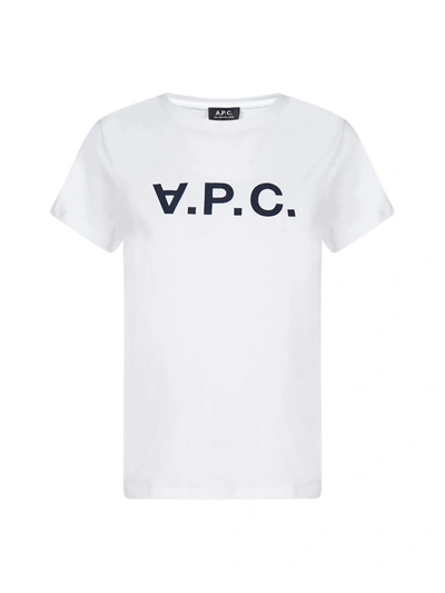 Shop A.p.c. T-shirts And Polos In Blue