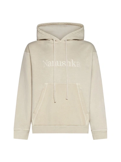 Shop Nanushka Sweaters In Shell