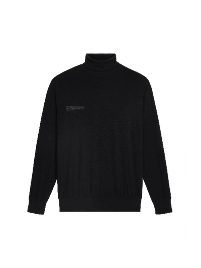 Pangaia Cotton Sweatshirt In Black