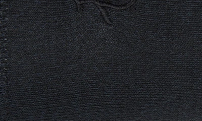 Original Penguin Solid Heather Mix Crew Socks In Black