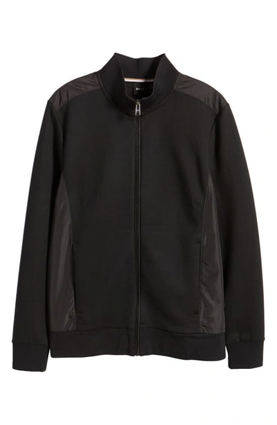 Shop Hugo Boss Shepherd Zip Jacket In Black