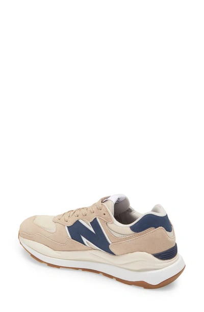 Shop New Balance 5740 Sneaker In Mindful Grey/ Natural Indigo