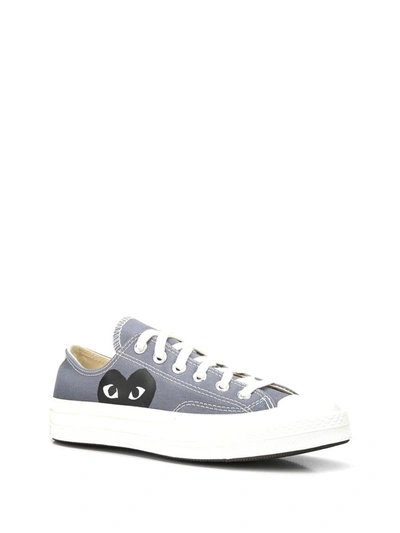 Shop Comme Des Garçons Chuck Taylor Low-top Sneakers In Grey