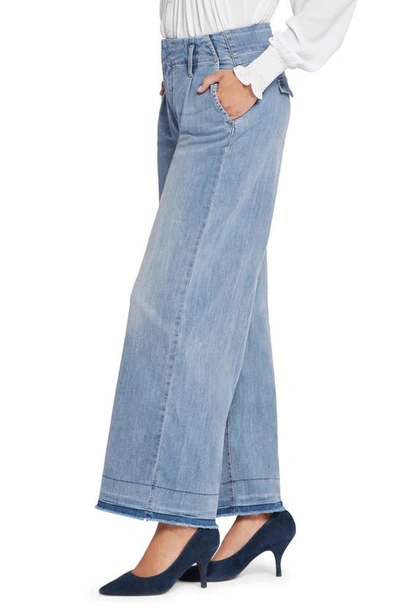Shop Nydj Mona High Waist Wide Leg Jeans In State