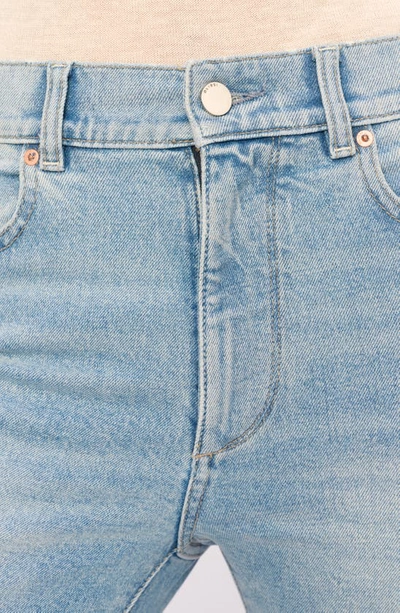 Shop Dl1961 Patti Cuffed High Waist Straight Leg Jeans In Fiji Cuffed (vintage)