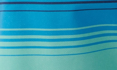 Shop O'neill Hyperfreak Heat Stripe Board Shorts In Aqua Wash