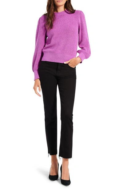 Shop Nic + Zoe Cheerful Chill Sweater In Pink Mix