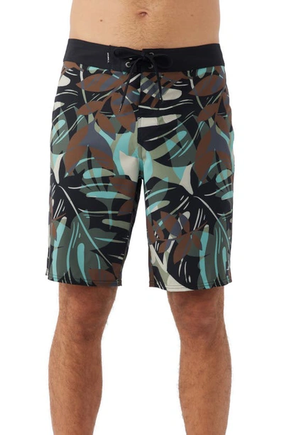 Shop O'neill Hyperfreak Mysto Board Shorts In Medium Brown