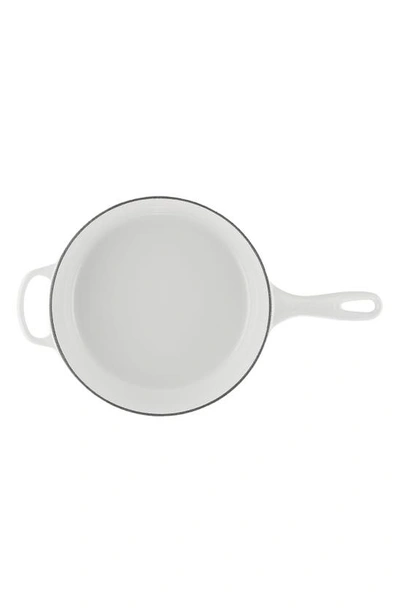 Le Creuset Signature Enamel Cast Iron Cassadou In White