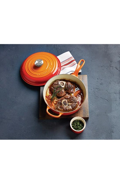 Le Creuset Signature Enamel Cast Iron Cassadou In Flame