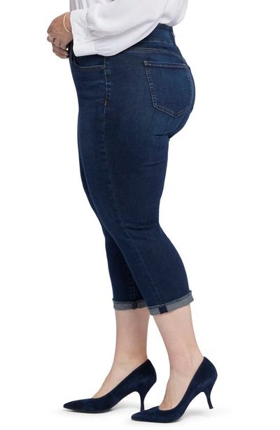 Nydj Chloe Hollywood Fray Cuff Capri Jeans In Northbridge