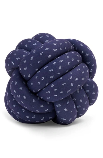 Shop Bearaby Hugget Knot Organic Cotton Accent Pillow In Matchstick