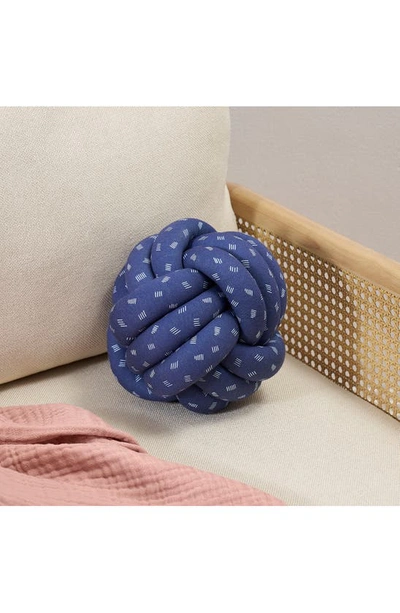 Shop Bearaby Hugget Knot Organic Cotton Accent Pillow In Matchstick