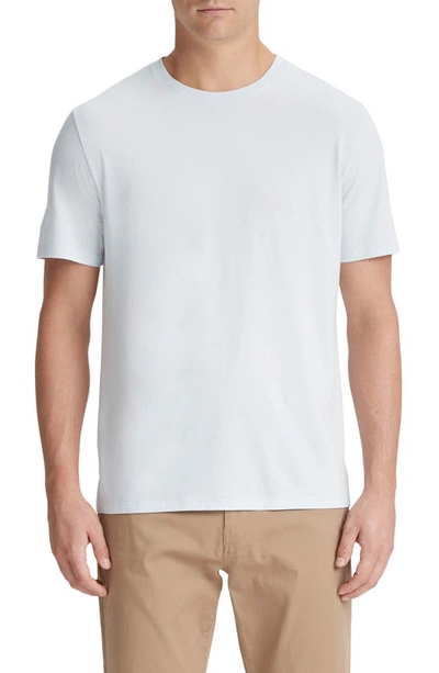 Shop Vince Pima Cotton T-shirt In Glacier