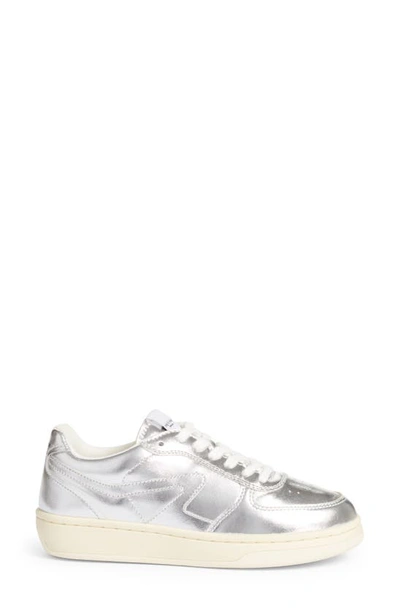 Rag & Bone Retro Metallic Low-top Sneakers In Silver