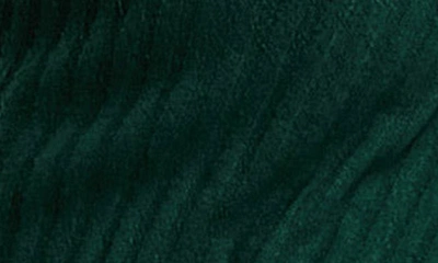 Shop Asos Design Curve Long Sleeve Midi Wrap Sweater Dress In Dark Green