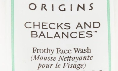 Shop Origins Checks & Balances™ Frothy Face Wash
