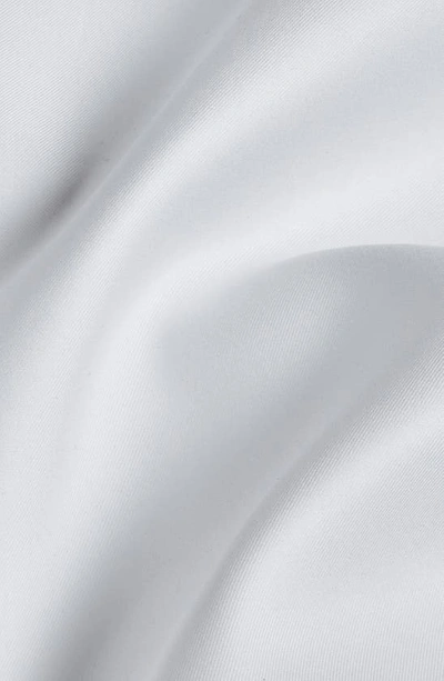 David Donahue Slim Fit Super Fine Twill Dress Shirt In White