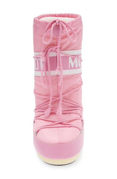 Shop Moon Boot Kids' Icon Water Repellent ® In Pink