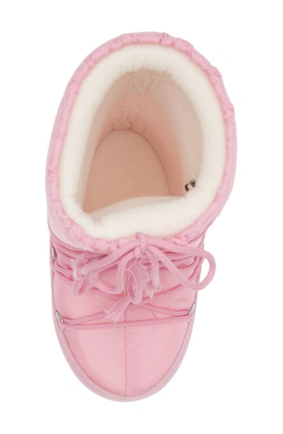 Shop Moon Boot Kids' Icon Water Repellent ® In Pink