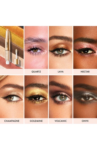Iconic London Glaze Dual Ended Eyeshadow Crayon Nectar In Nectar