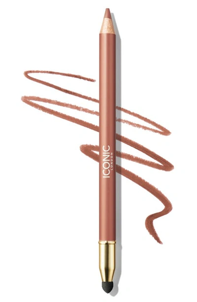 Shop Iconic London Fuller Pout Lip Liner In Material Girl