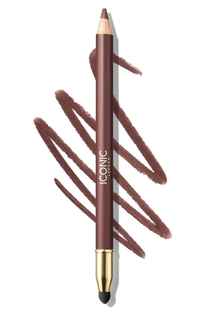 Iconic London Fuller Pout Lip Liner In Serving Lewks