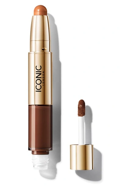 Shop Iconic London Radiant Concealer & Brightening Duo In Neutral Rich