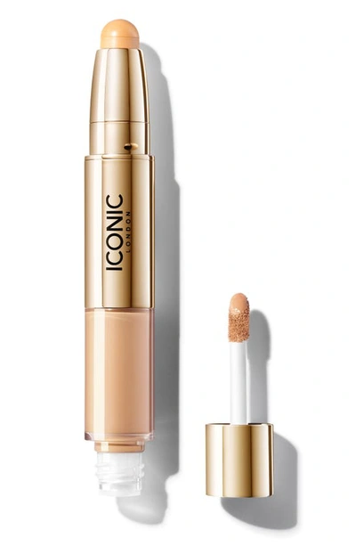 Shop Iconic London Radiant Concealer & Brightening Duo In Warm Light