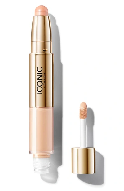 Shop Iconic London Radiant Concealer & Brightening Duo In Neutral Fair