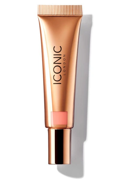 Shop Iconic London Sheer Blush In Cheeky Coral