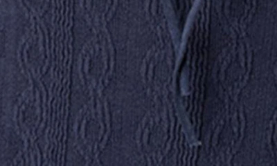 Edikted Women's Lacey Knit Cut Out Bodysuit In Navy