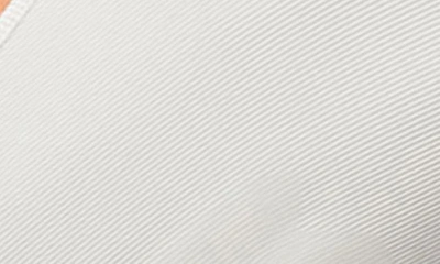 Shop Edikted Soma High Cut Long Sleeve Rib Bodysuit In White
