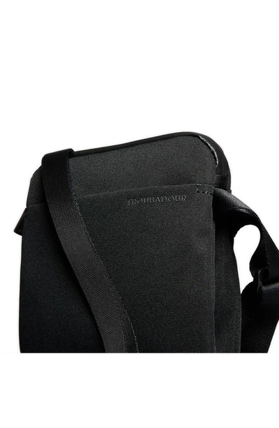 Shop Troubadour Compact Messenger Bag In Black