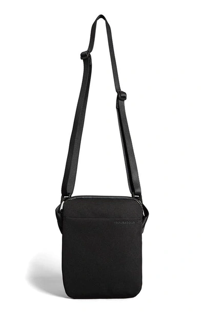 Shop Troubadour Compact Messenger Bag In Black