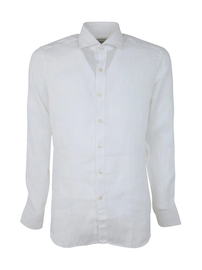 Shop Dnl Linen Classic Shirt Clothing In White
