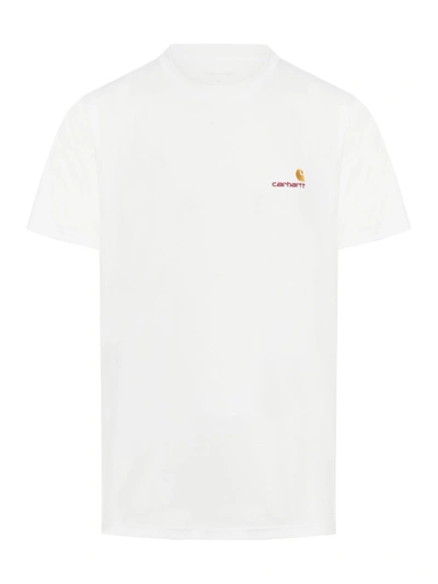 Shop Carhartt Cotton T-shirt In White