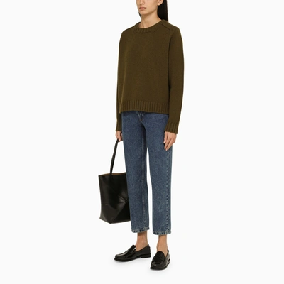 Apc A.p.c. Blue Le Jean Cropped Jeans