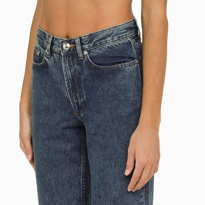 Apc A.p.c. Blue Le Jean Cropped Jeans