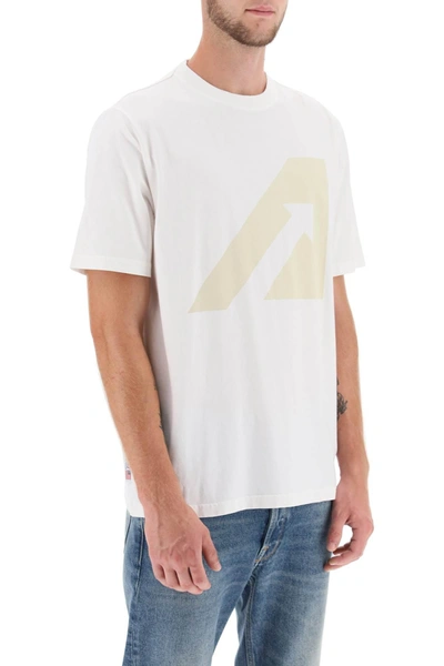 Shop Autry T Shirt With Logo Print