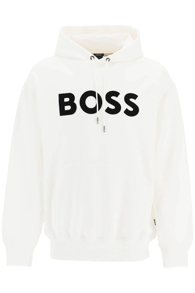 Shop Hugo Boss Boss 'sullivan' Logo Hoodie