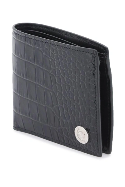 Shop Versace Medusa Biggie Wallet