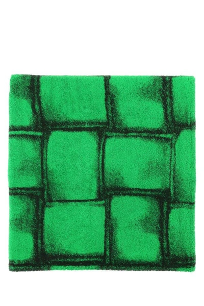Bottega Veneta Embroidered Terry Beach Towel In Multicolor