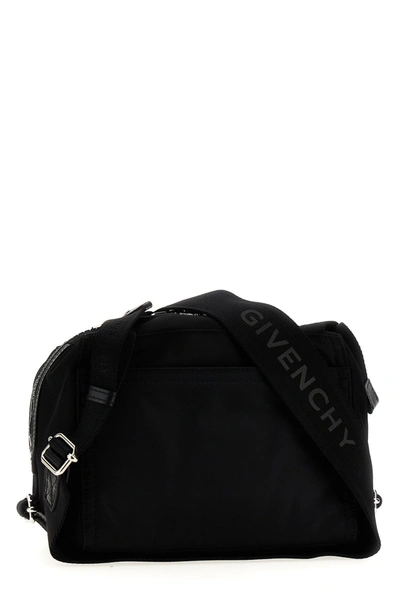 Shop Givenchy Men 'pandora' Small Crossbody Bag In Black