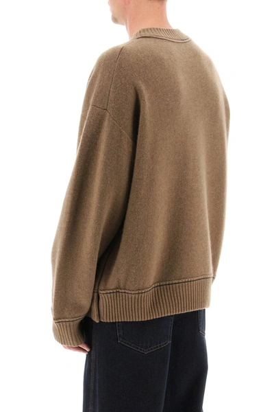 Shop Sacai Cachemire Pullover In Multicolor