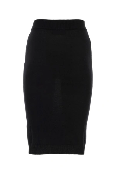 Shop Vivienne Westwood Woman Black Wool Blend Bea Skirt